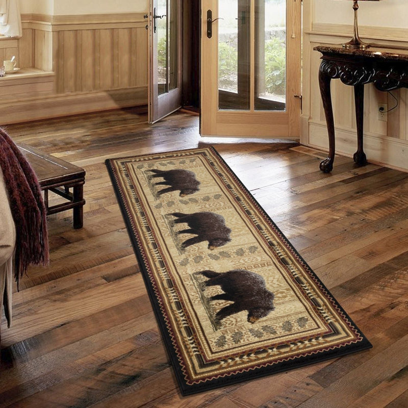 Nature's Nest - GC_CBL3010 Lodge Area Rug by HouseOfZazla