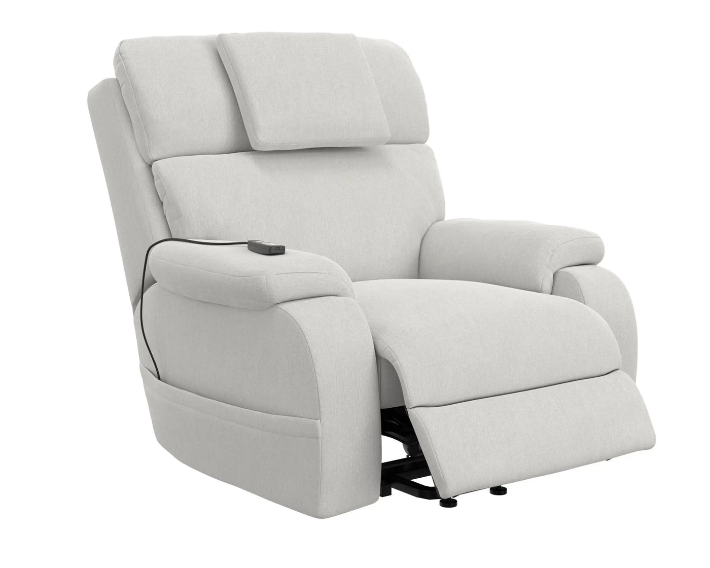 Snoozer - Power Lift Power Headrest Lay Flat Recliner With CR3 Heat / Massage / Zero Gravity by Unique Piece Furniture