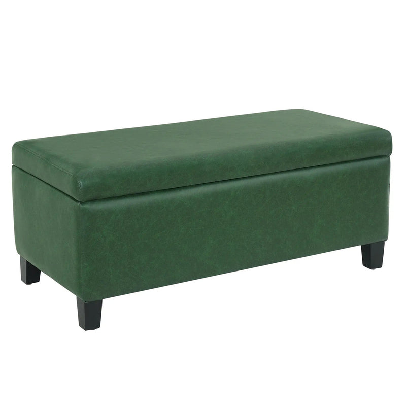 Storage Ottoman with Flip-Top Lid by HouseOfZazla