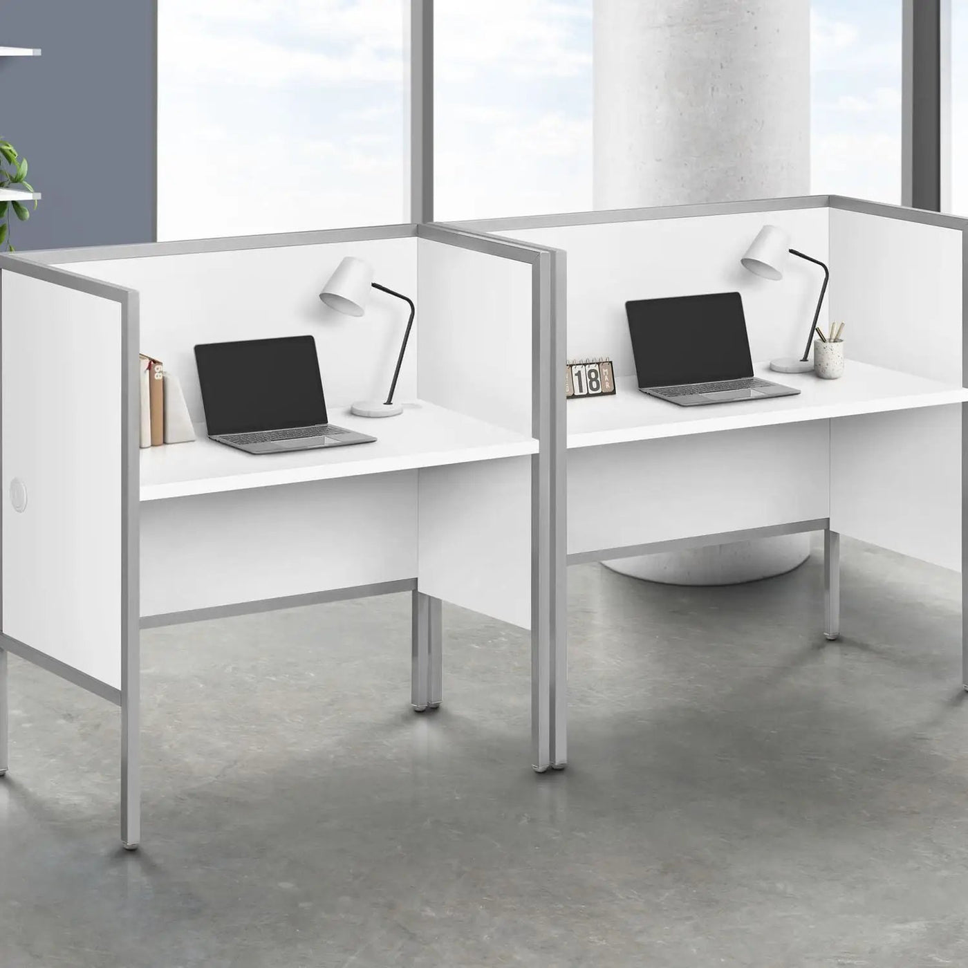 Office Cubicle, Desk, Commercial Grade, Contemporary & Modern by Unique Piece Furniture