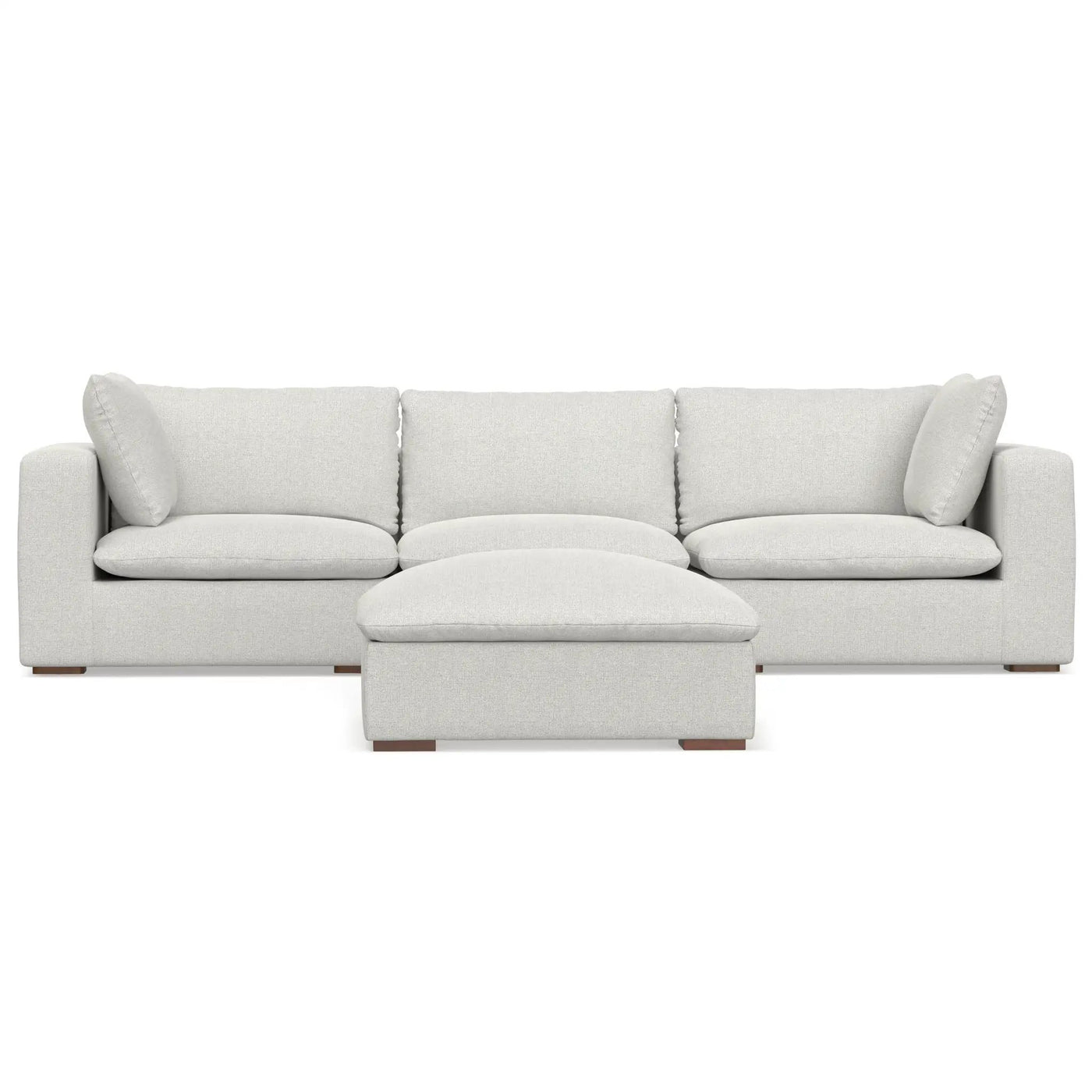 Jasmine - Handcrafted Sofa And Ottoman by Unique Piece Furniture