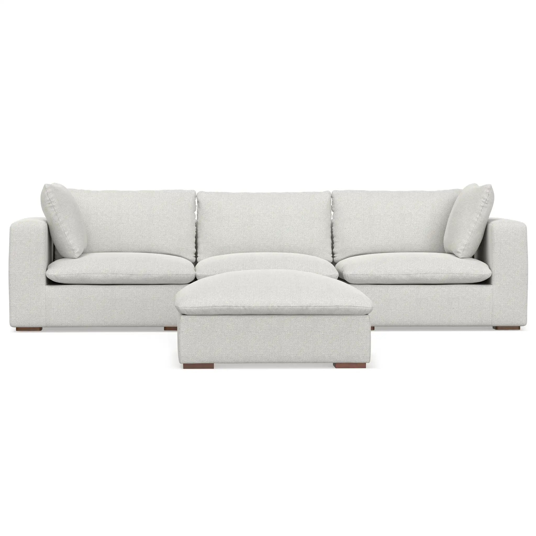 Jasmine - Handcrafted Sofa And Ottoman by Unique Piece Furniture