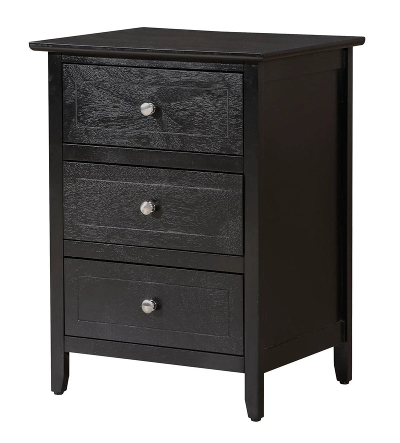 Daniel - 3 Drawer Nightstand by HouseOfZazla