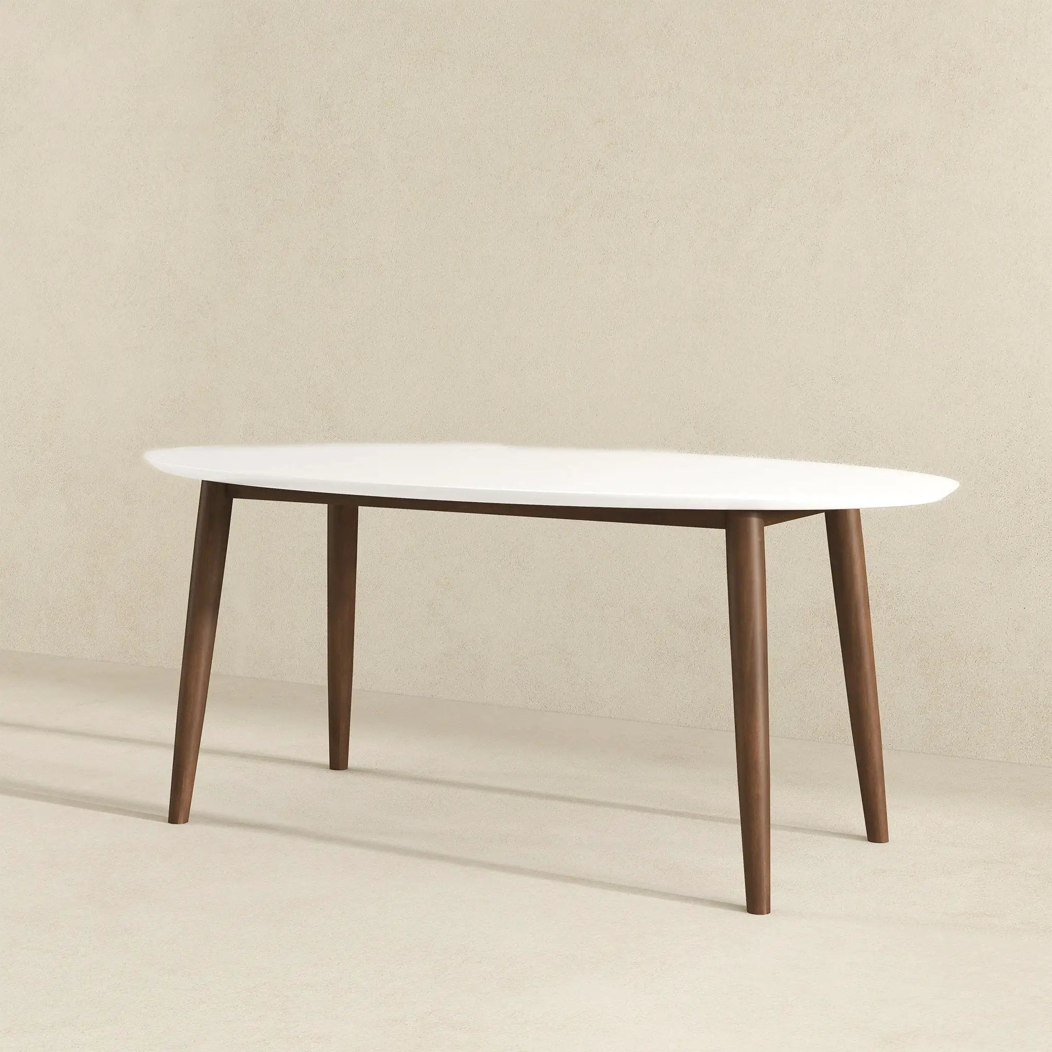 Ada - Mid-Century Modern Style Oval Dining Table by Unique Piece Furniture