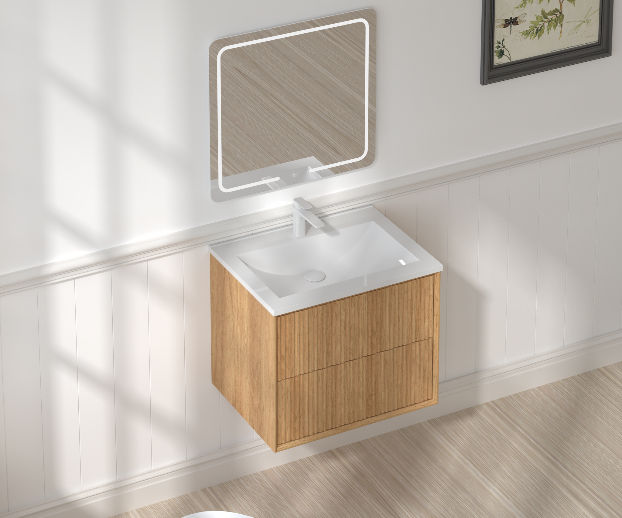 24" Floating Bathroom Vanity Set by HouseOfZazla