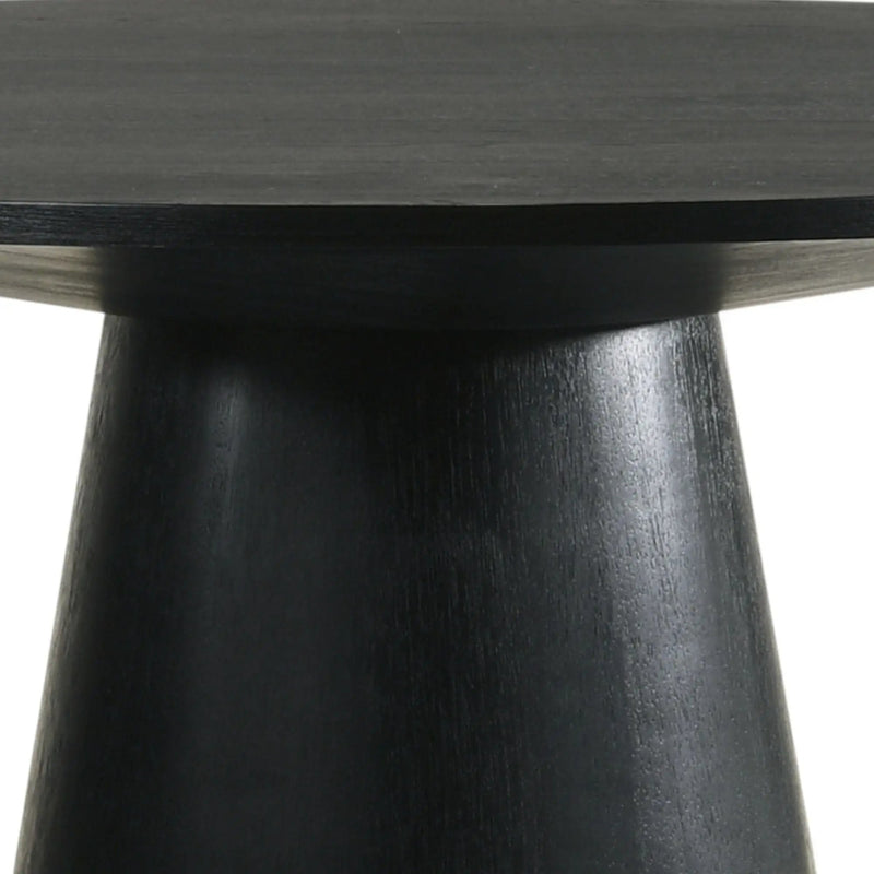 Froja - Manufactured Wood Round Dining Table - Black by Unique Piece Furniture