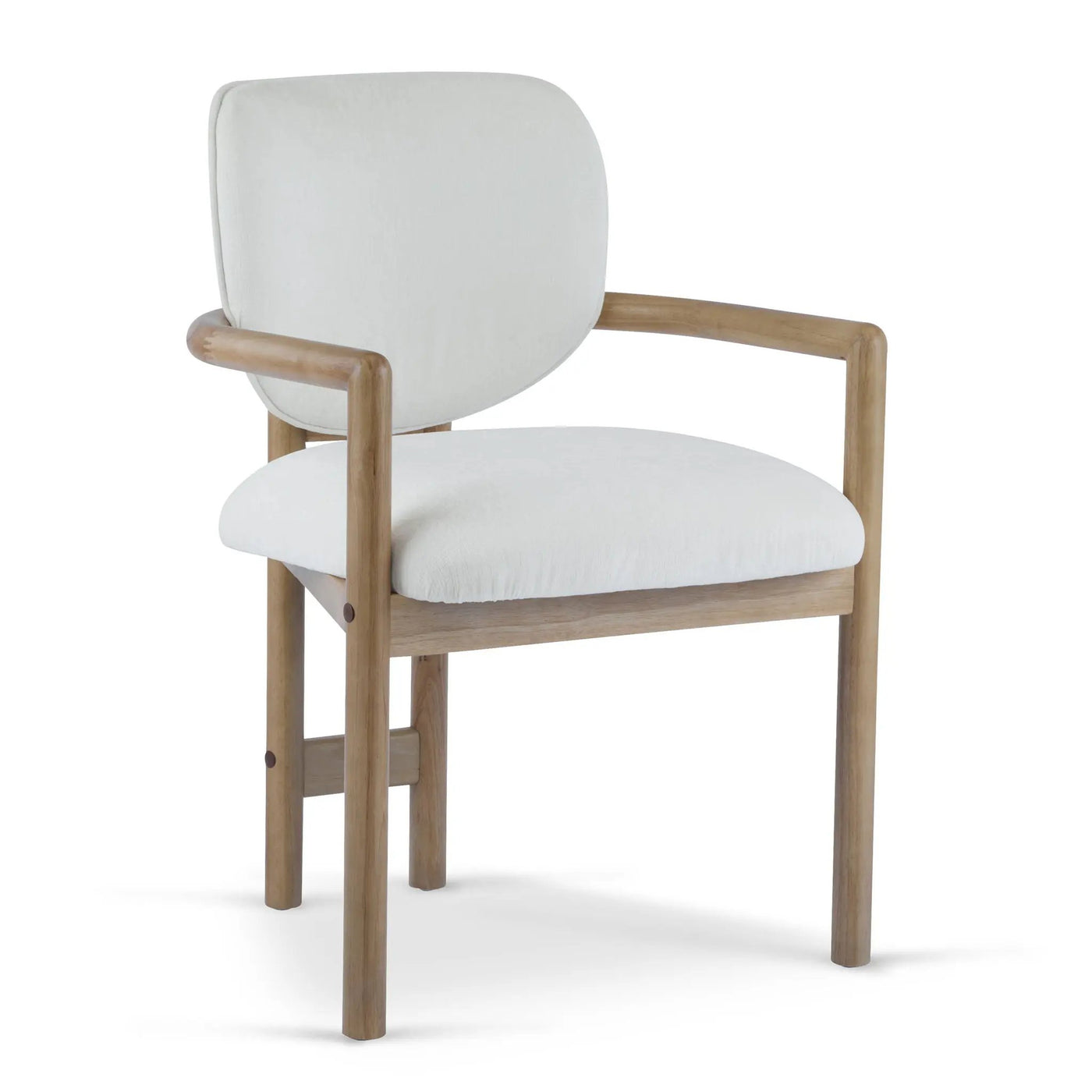 Upholstered Arm Dining Chairs (Set of 2) by HouseOfZazla