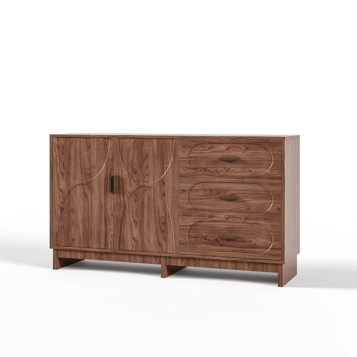 59.1" Buffet Sideboard with 2 Doors and 3 Drawers by HouseOfZazla