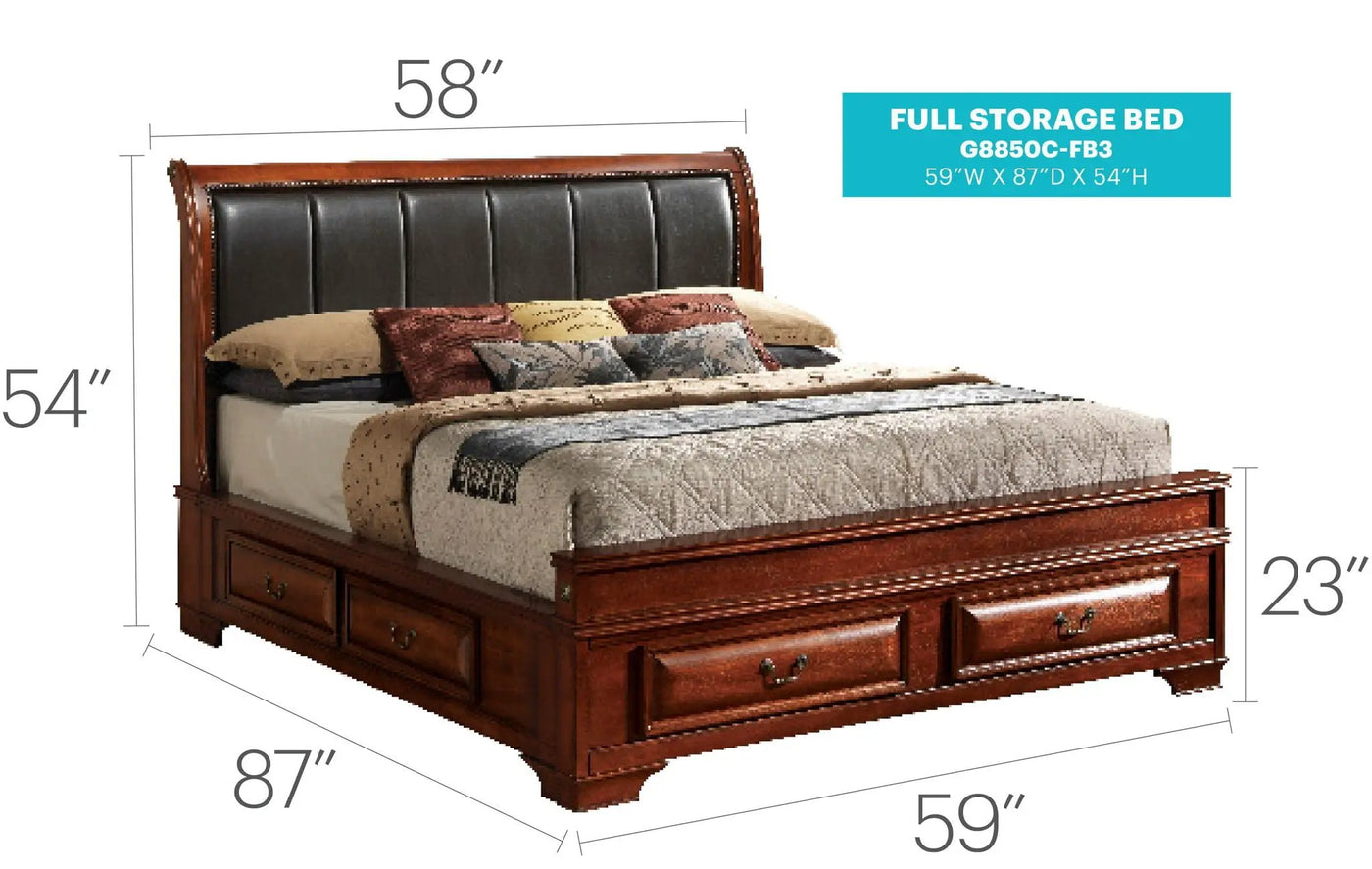 Lavita - Storage Bed by HouseOfZazla
