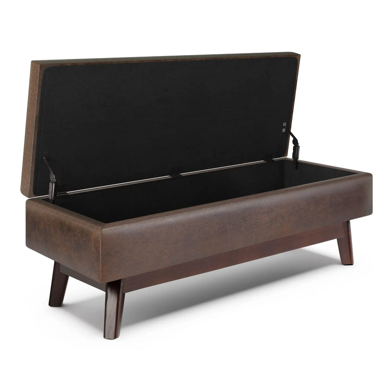 Owen - Upholstered Rectangular Storage Ottoman by HouseOfZazla