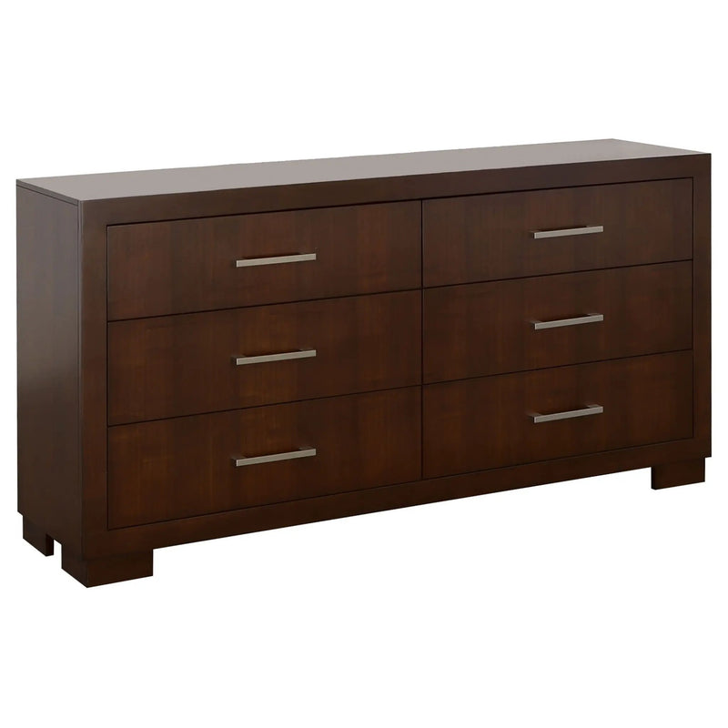 Jessica 4-piece Queen LED Bedroom Set Cappuccino by Unique Piece Furniture