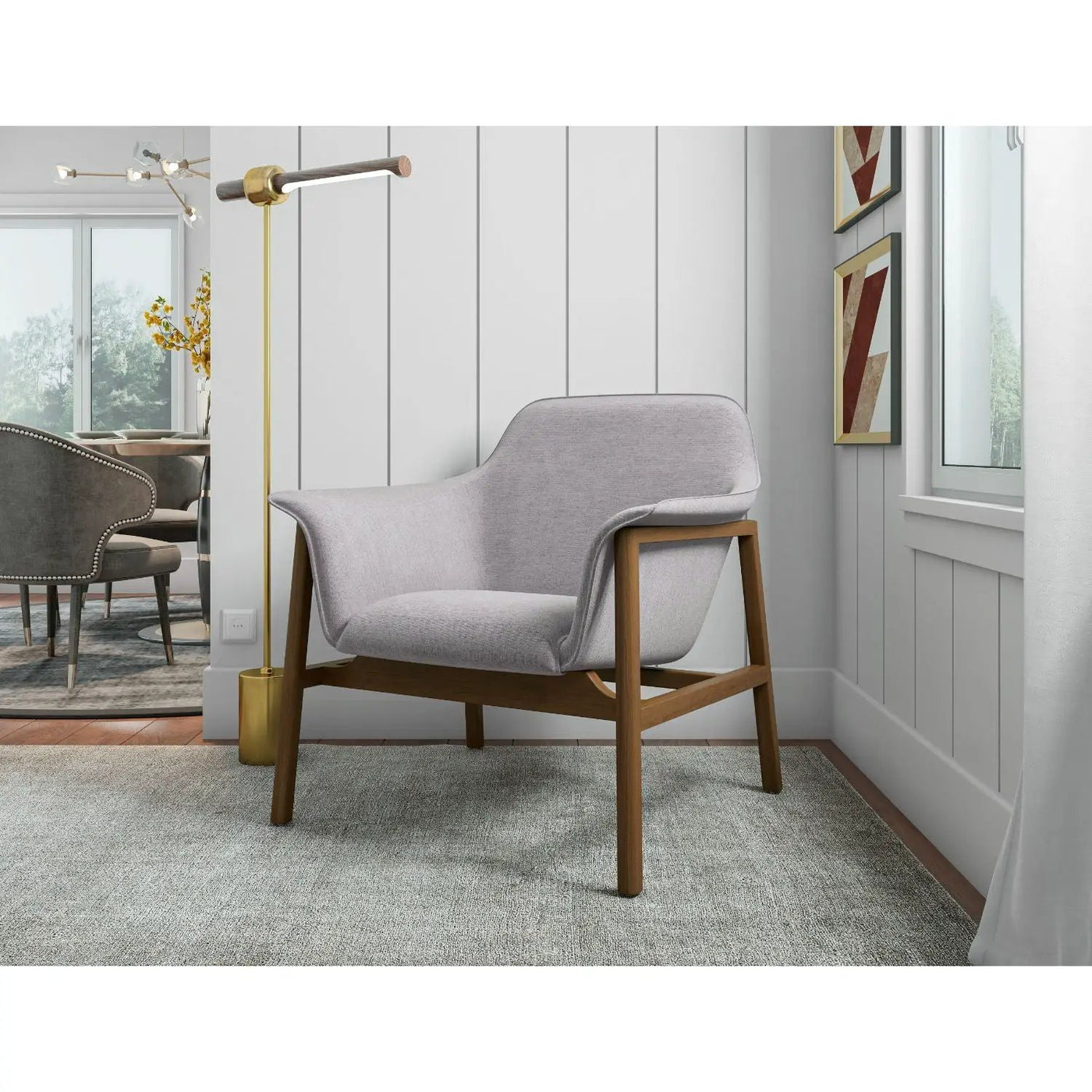 Miller - Weave Accent Armchair by HouseOfZazla