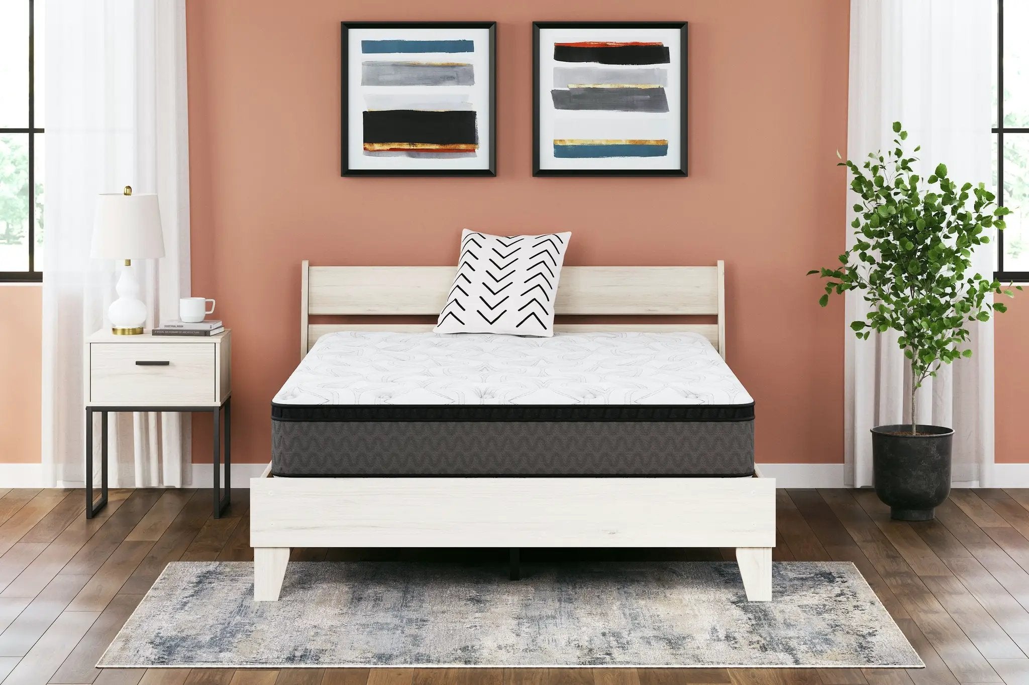 12 Inch Pocketed Hybrid - Mattress by Unique Piece Furniture