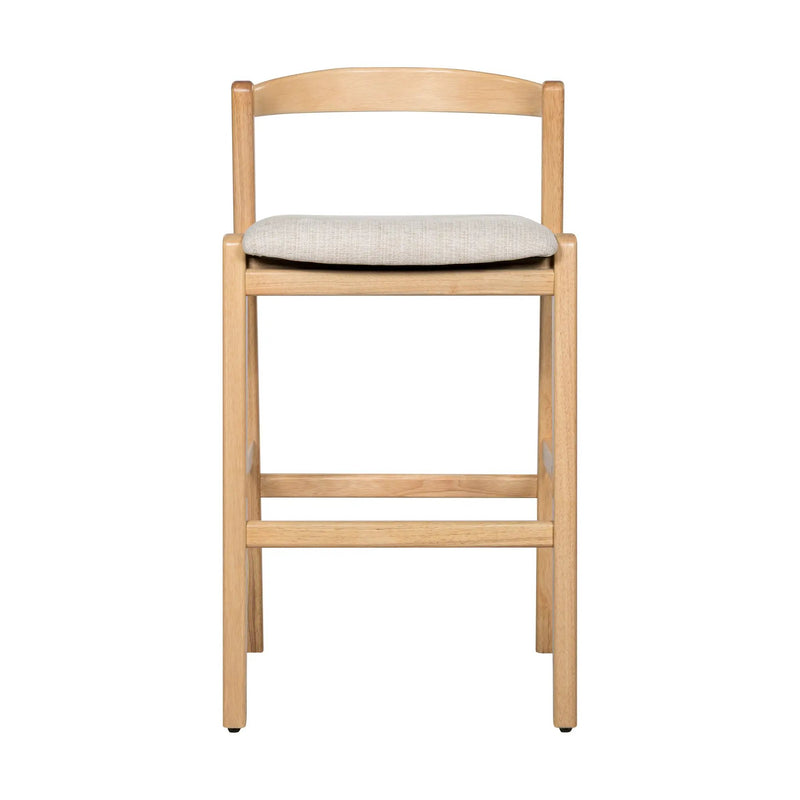 Balmain Indoor Rubberwood Barstool by HouseOfZazla