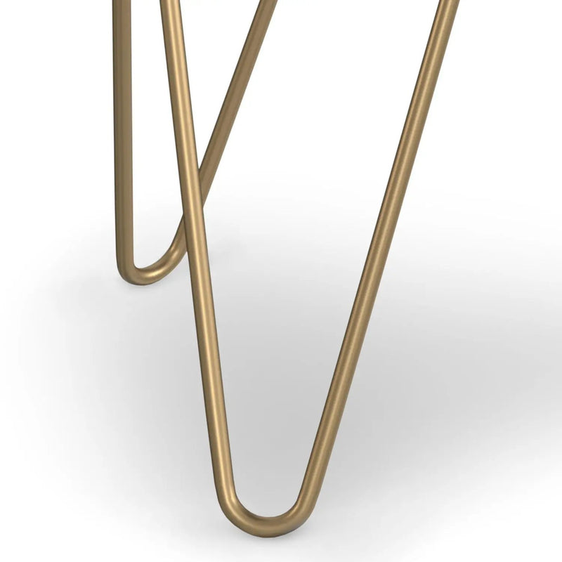 Patrice - Handcrafted Metal And Wood Accent Table by Unique Piece Furniture