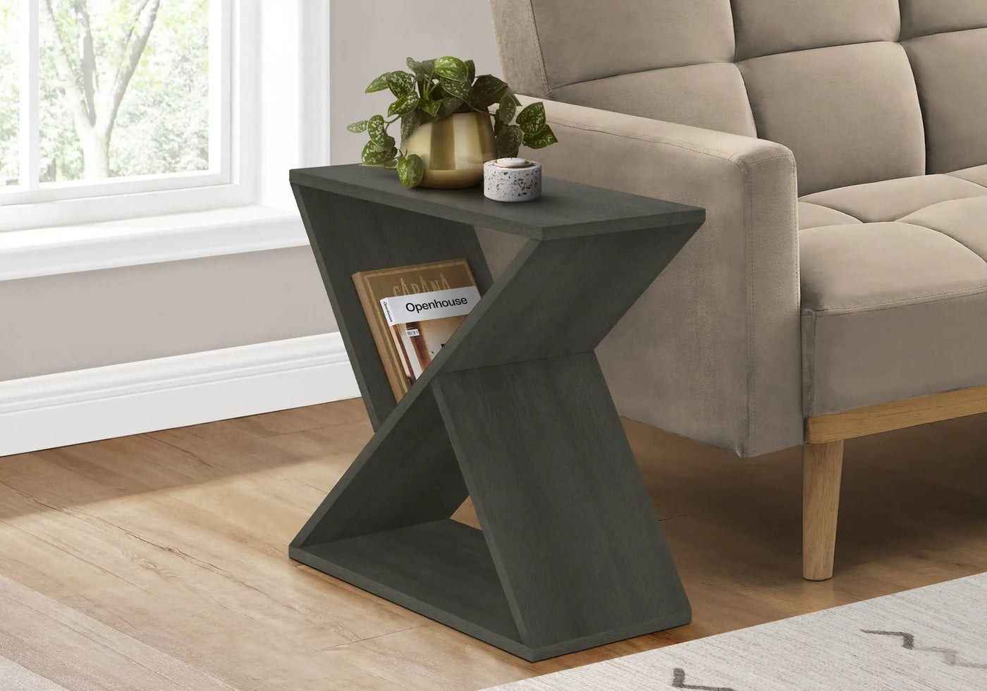 Accent Side Table, Contemporary Stylish Design by HouseOfZazla