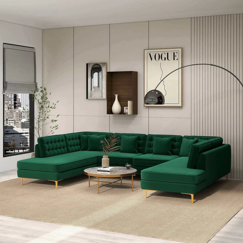 Brooke - Sectional Sofa by HouseOfZazla