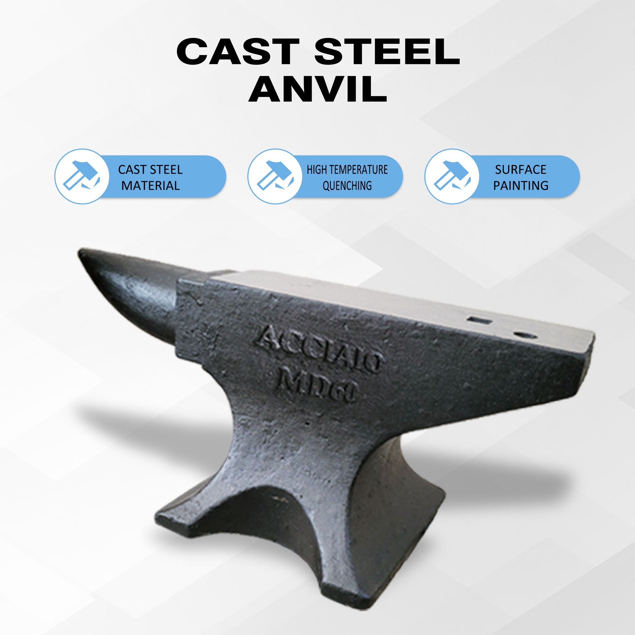 Rugged Round Horn Anvil by HouseOfZazla