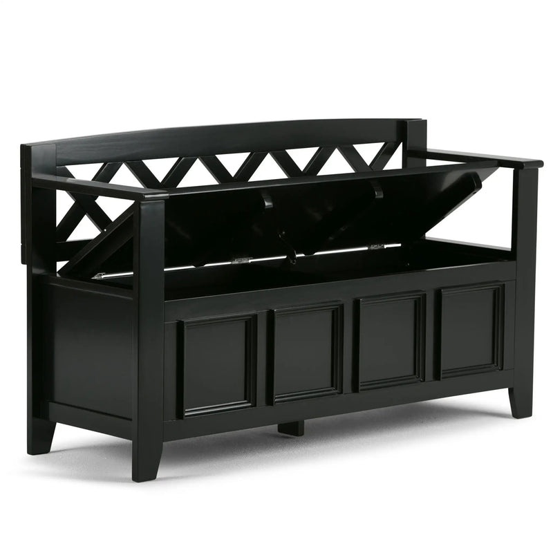 Amherst - Handcrafted Entryway Storage Bench by Unique Piece Furniture
