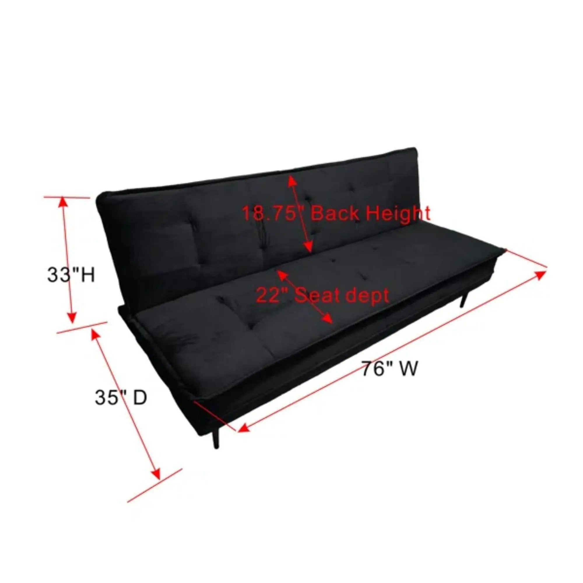 Gyuri - Upholstered Sofa - Black by Unique Piece Furniture