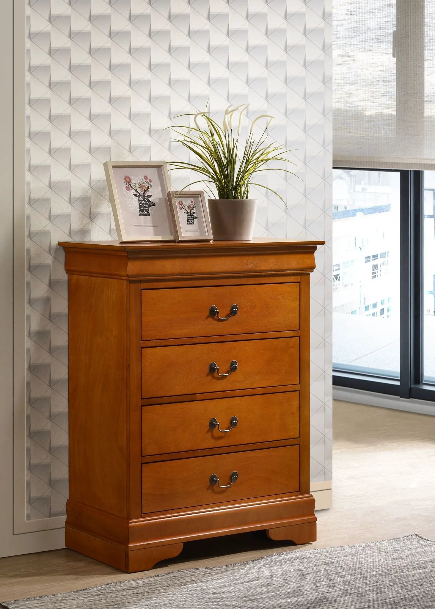 Louis Phillipe - Traditional Style Storage Chest Elegant by Unique Piece Furniture