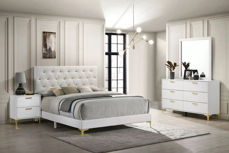 Kendall 4-piece Queen Bedroom Set White by Unique Piece Furniture