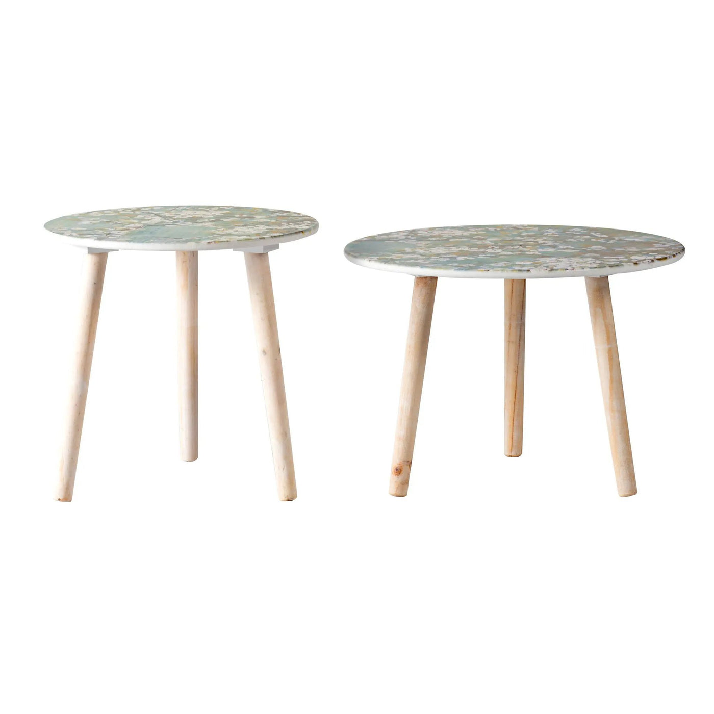 Nature-Inspired Side Tables (Set of 2) by Unique Piece Furniture
