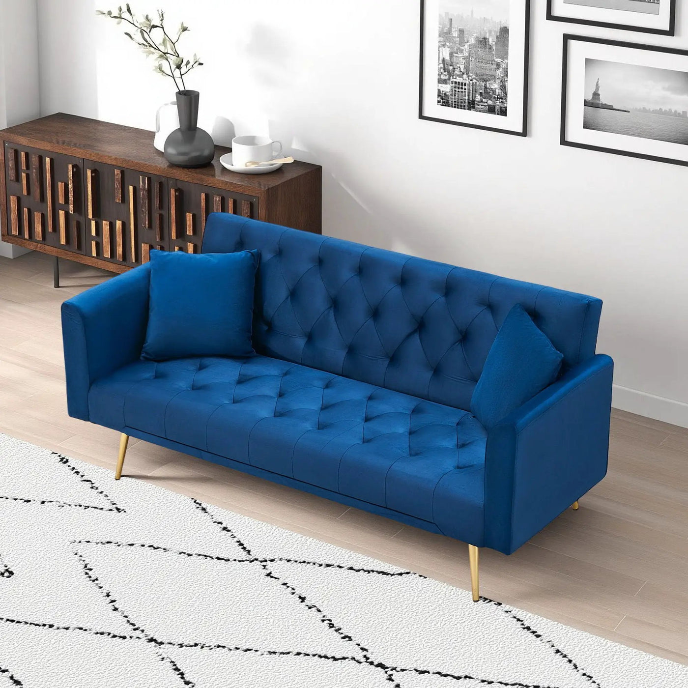 Convertible Double Folding Living Room Sofa Bed by HouseOfZazla