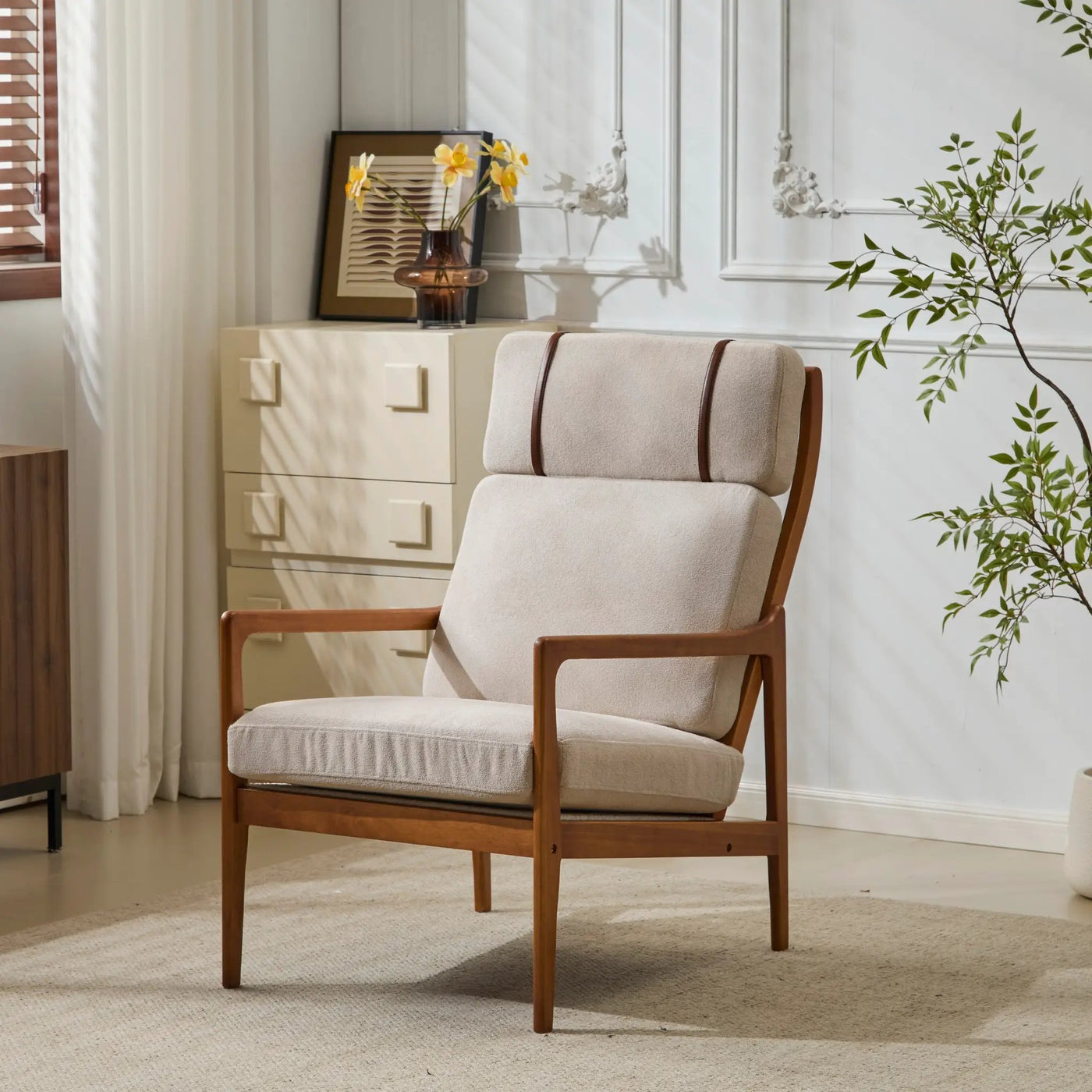 Mid Century Modern Accent Armchair by HouseOfZazla