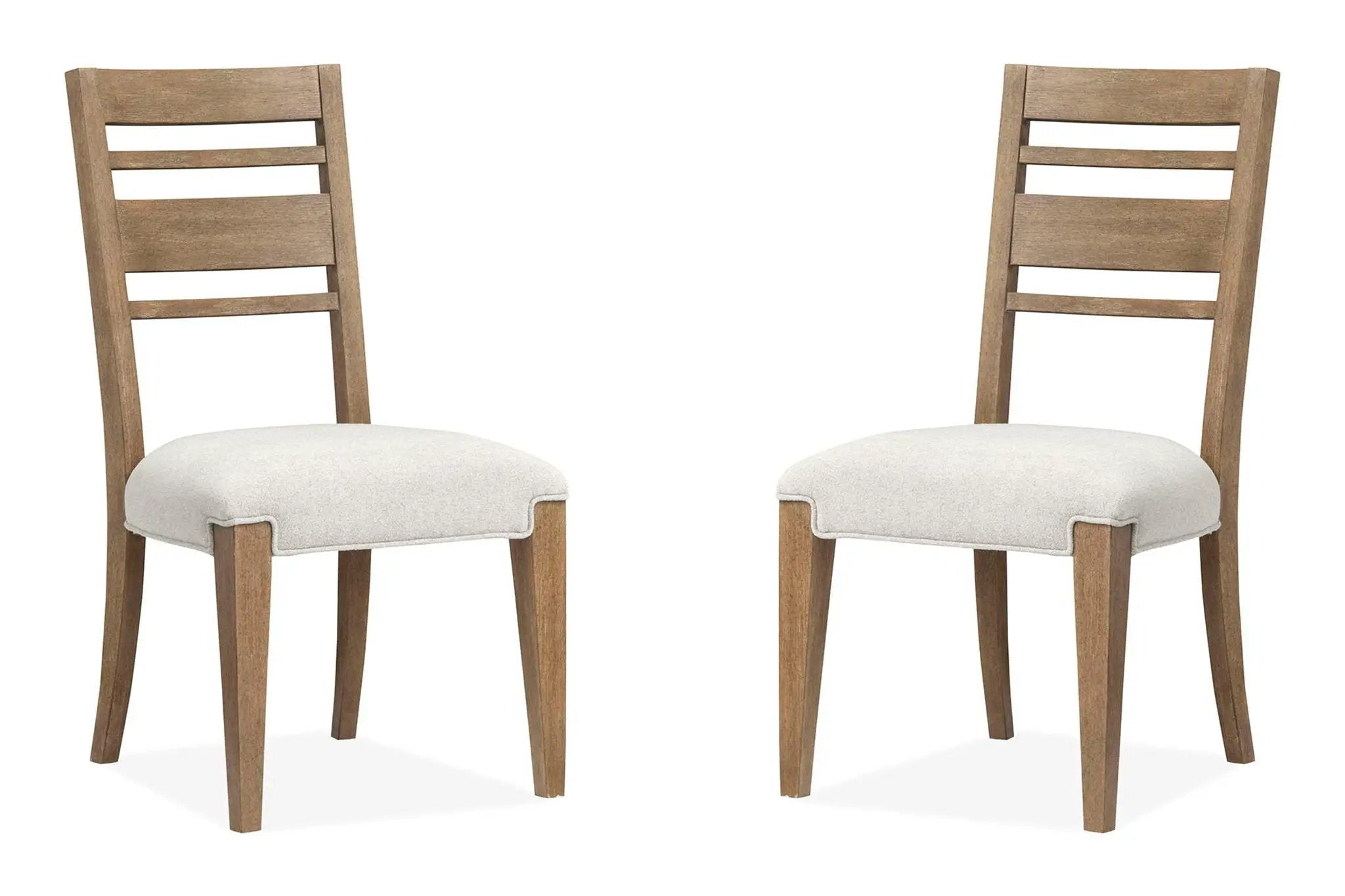 Plum Creek - Upholstered Side Chair With Wood Back (Set of 2) by Unique Piece Furniture