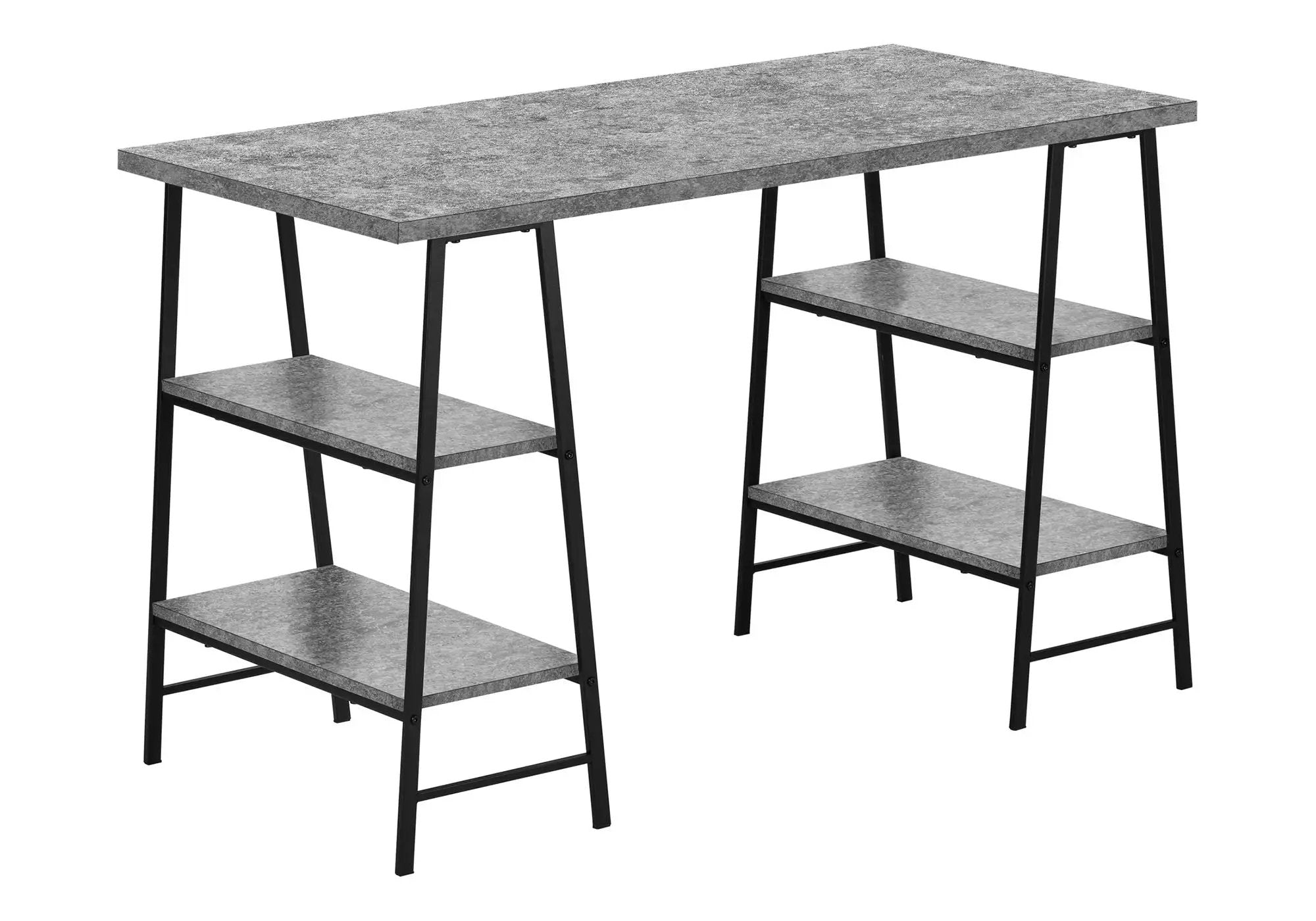 Computer Desk For Home Office, Laptop, Storage Shelves, Contemporary & Modern by Unique Piece Furniture