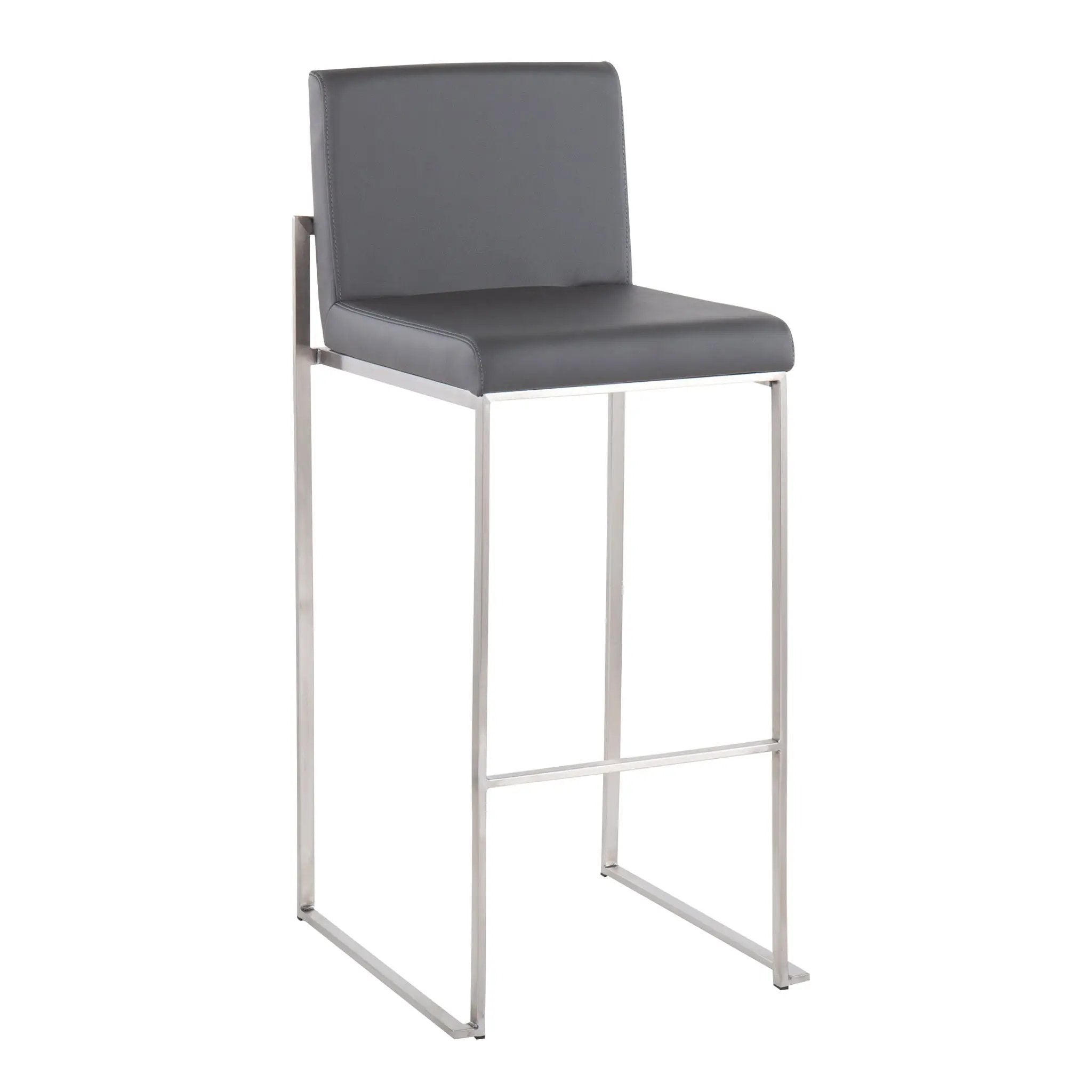 Fuji - Contemporary And Modern Elegance High Back Barstool by Unique Piece Furniture