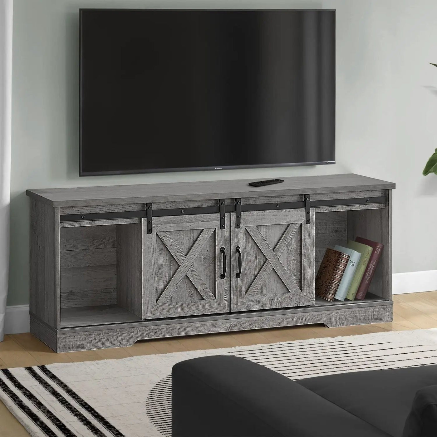 TV Stand, Console Media Entertainment Center, Storage Cabinet, Transitional by Unique Piece Furniture