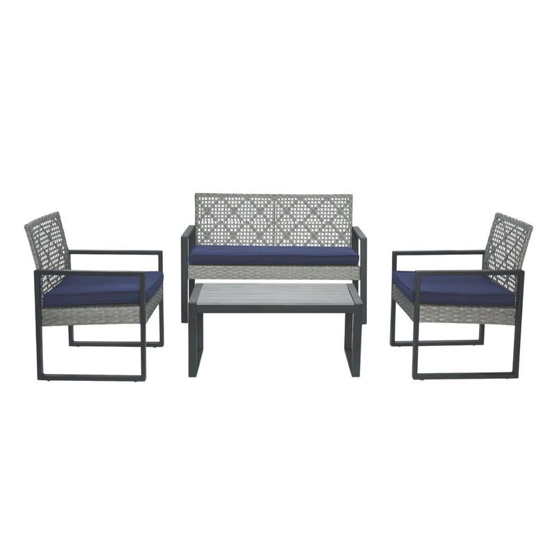 4-Piece Patio Furniture Set by HouseOfZazla
