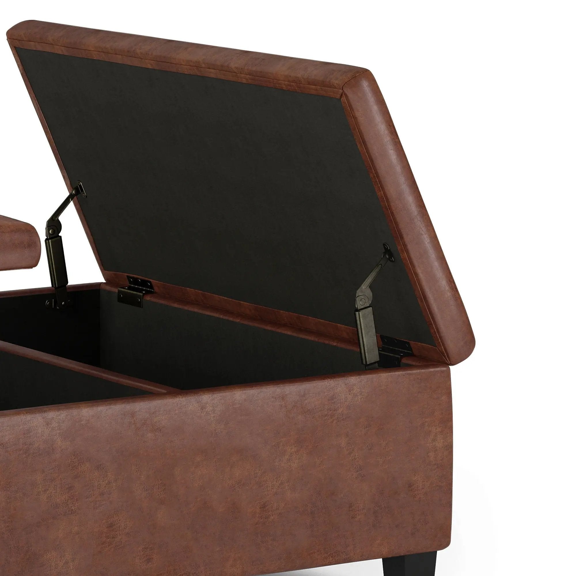 Ellis - Coffee Table Storage Ottoman Contemporary Design by Unique Piece Furniture