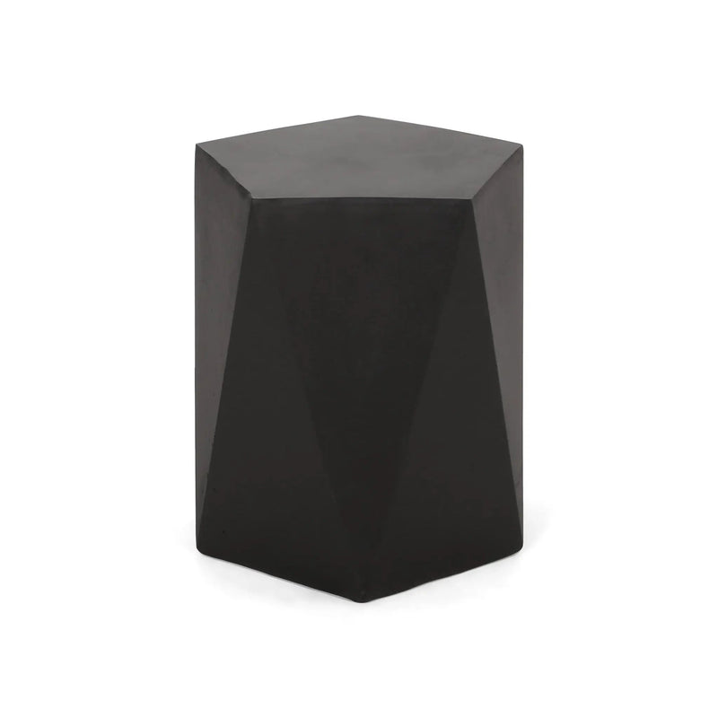 Side Table With Geometric Design by HouseOfZazla