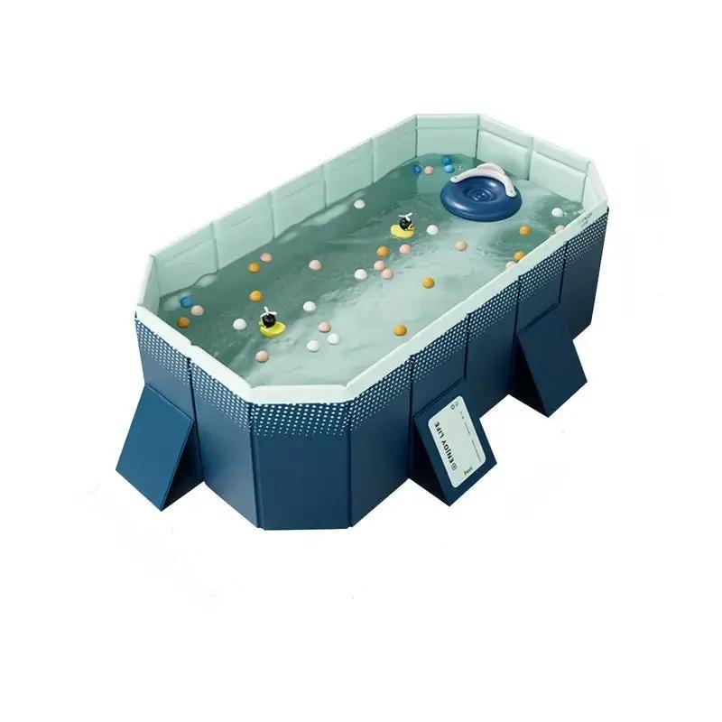 2.1m PVC Folding Pool (Not Inflatable) by HouseOfZazla