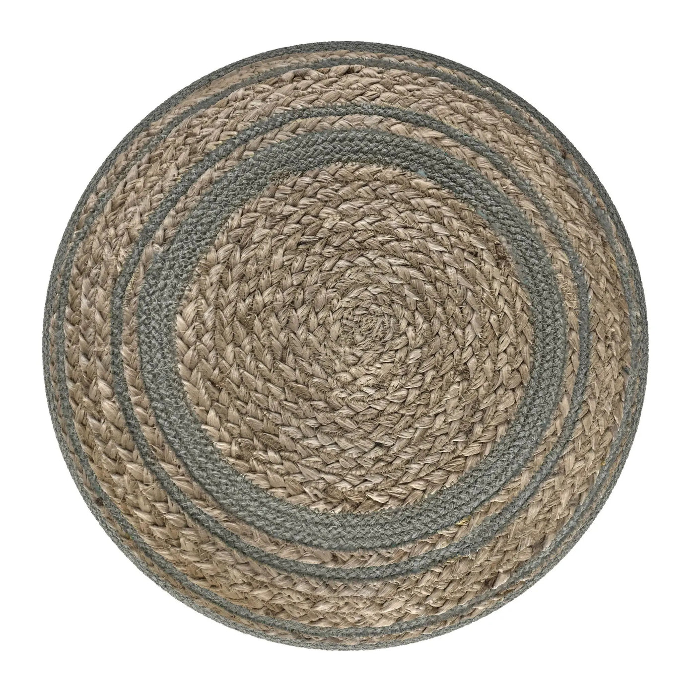 Serena - Handcrafted Round Braided Pouf by Unique Piece Furniture