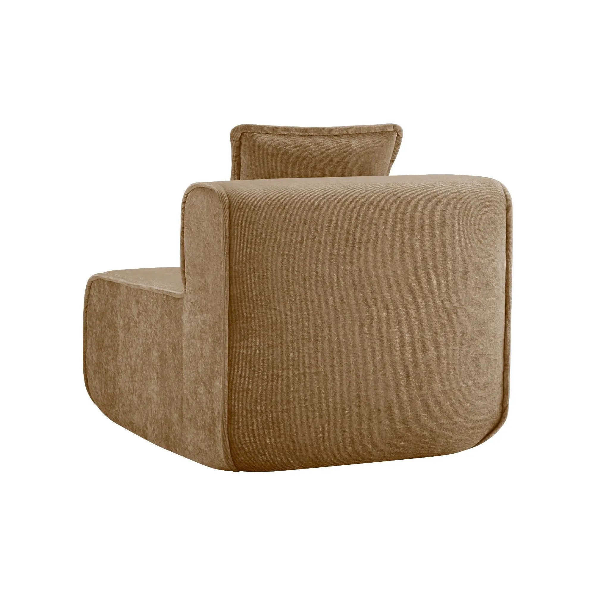 Armless Sofa Velvet by HouseOfZazla