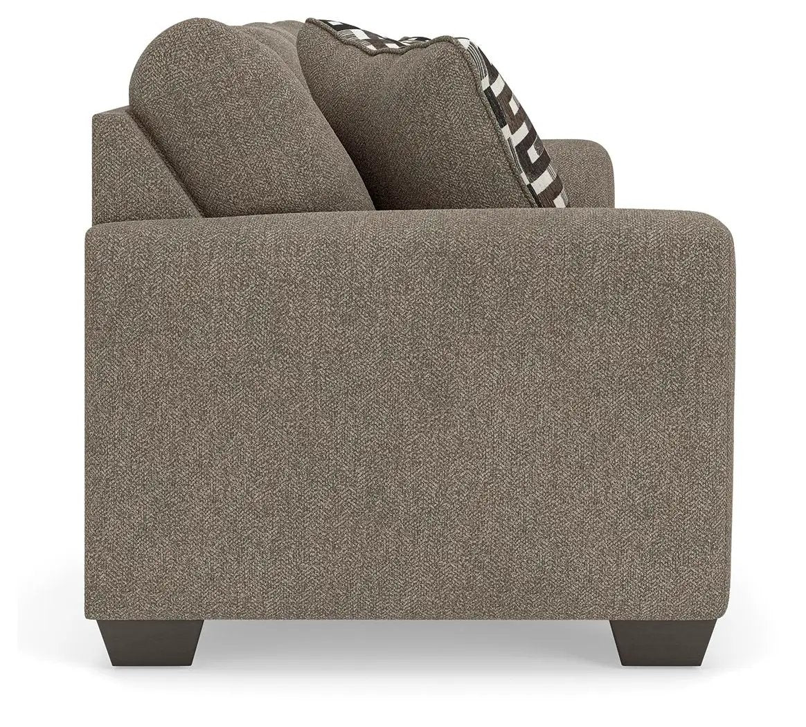 Triston-Peaks - Sofa - Suede by Unique Piece Furniture