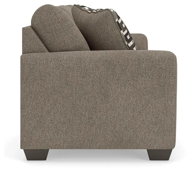 Triston-Peaks - Sofa - Suede by Unique Piece Furniture