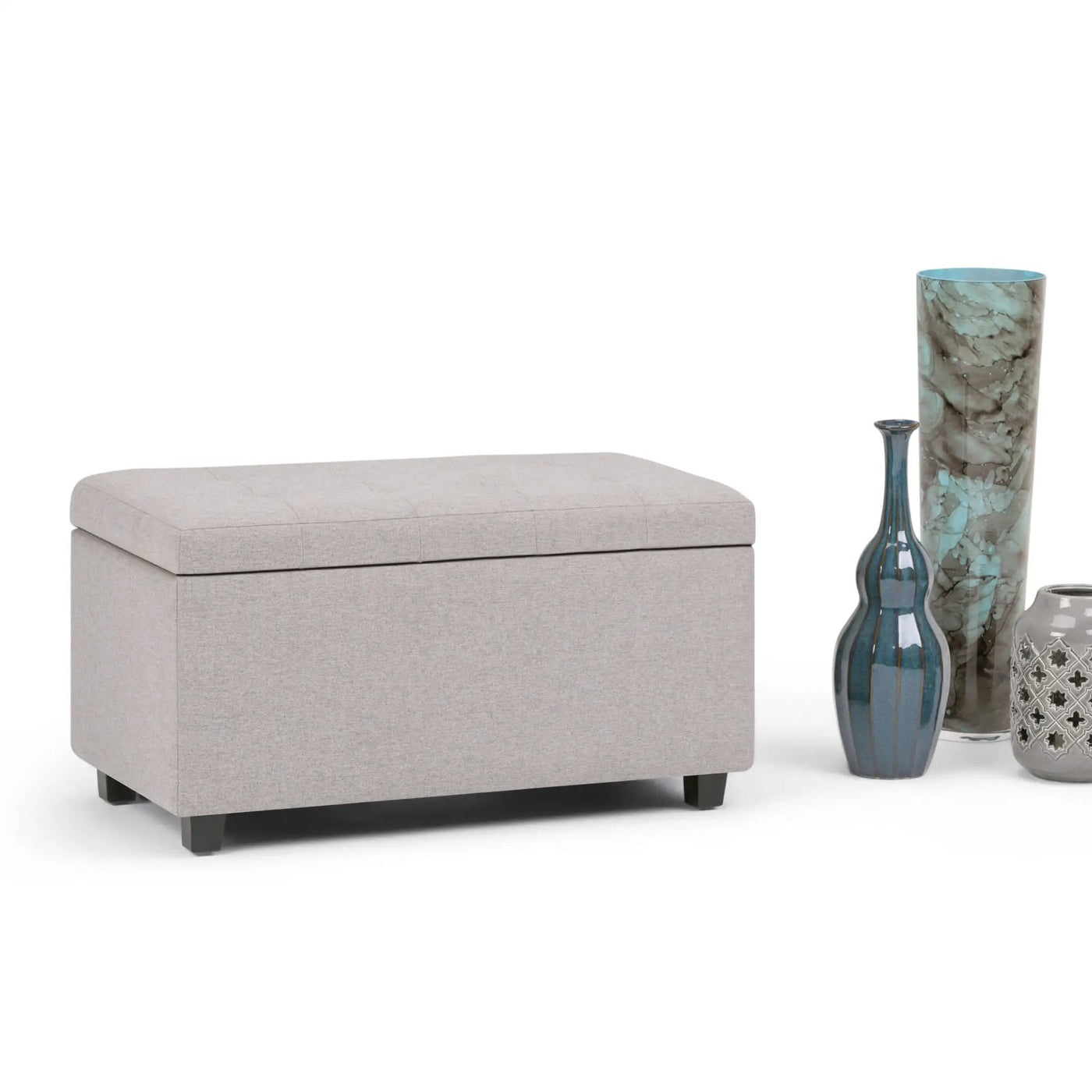 Cosmopolitan - Upholstered Storage Ottoman by Unique Piece Furniture