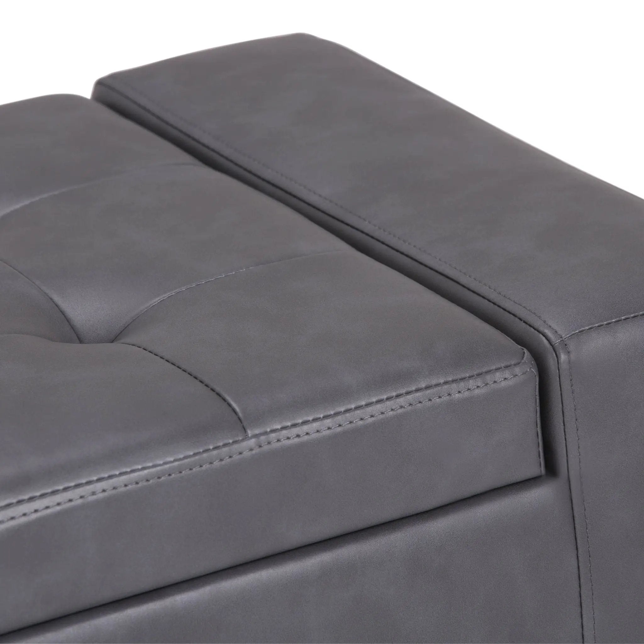 Laredo - Contemporary Large Storage Ottoman by HouseOfZazla