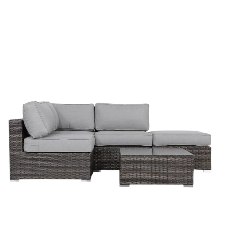 Seating Set With Cushions Handcrafted Wicker Design by Unique Piece Furniture