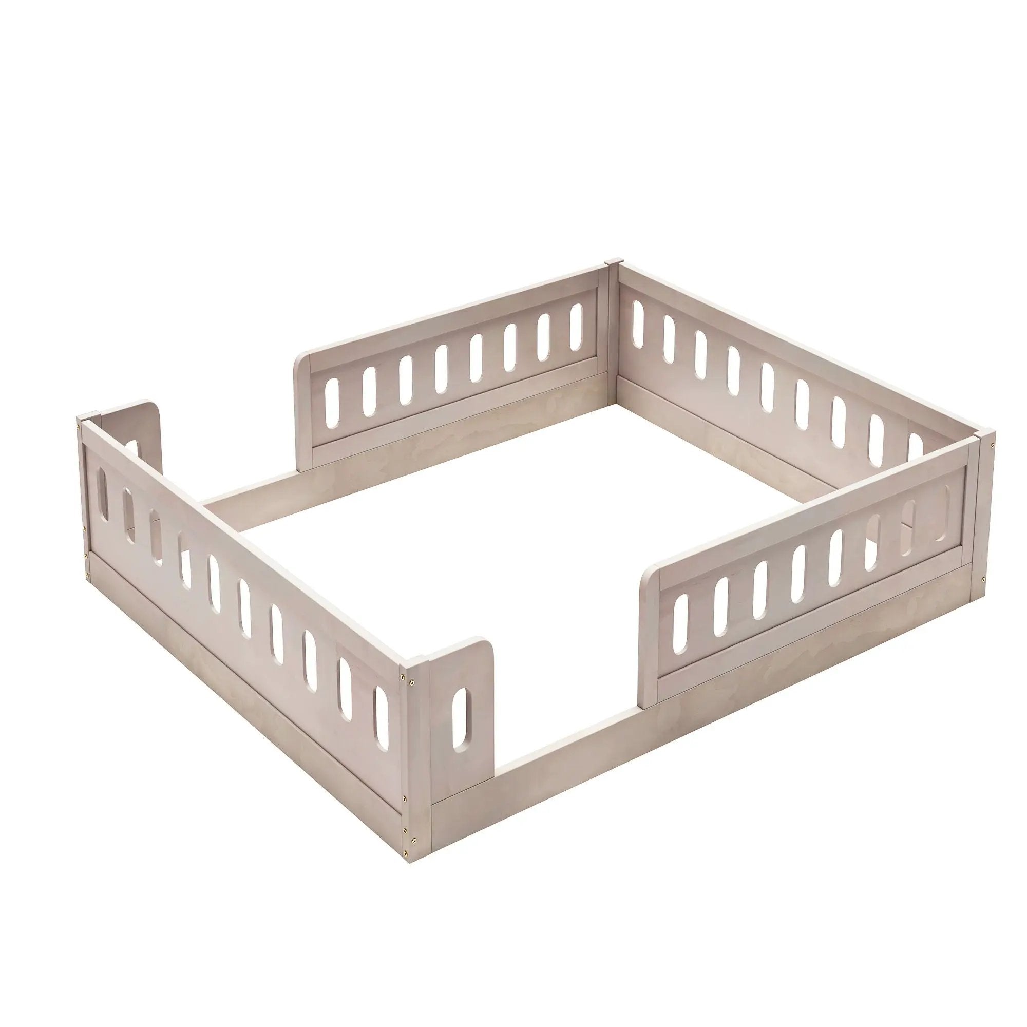 Platform Bed With Guardrail by Unique Piece Furniture