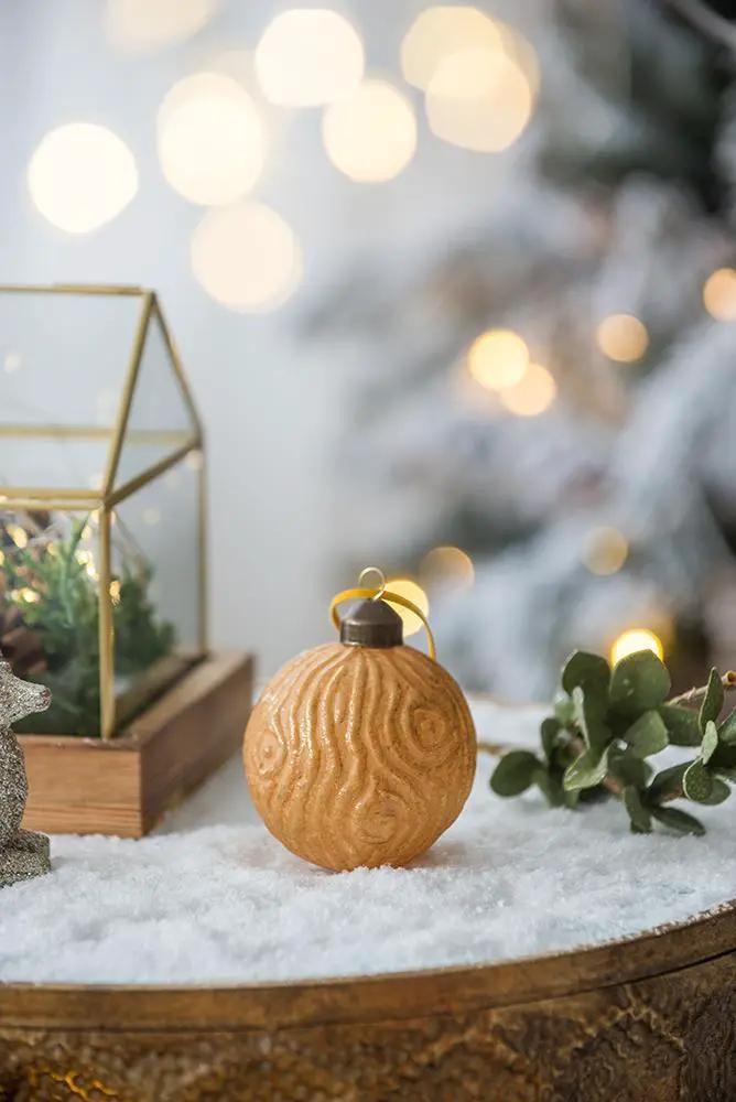 Christmas Ball Glass Decorative Hanging Ball Christmas Tree Ornaments For Holiday Party Decorations by Unique Piece Furniture