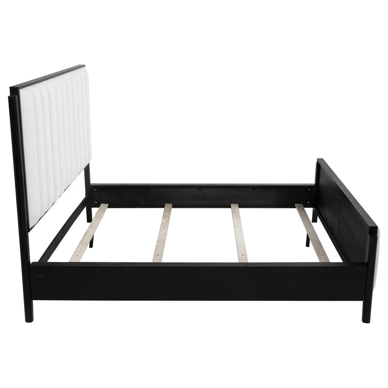 Brookmead 60-inch Upholstered California King Bed Black by Unique Piece Furniture