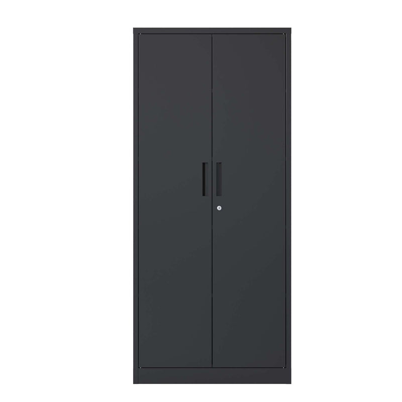 Heavy Metal Garage Storage Cabinet With Locking Doors, Steel, Adjustable Shelves by HouseOfZazla
