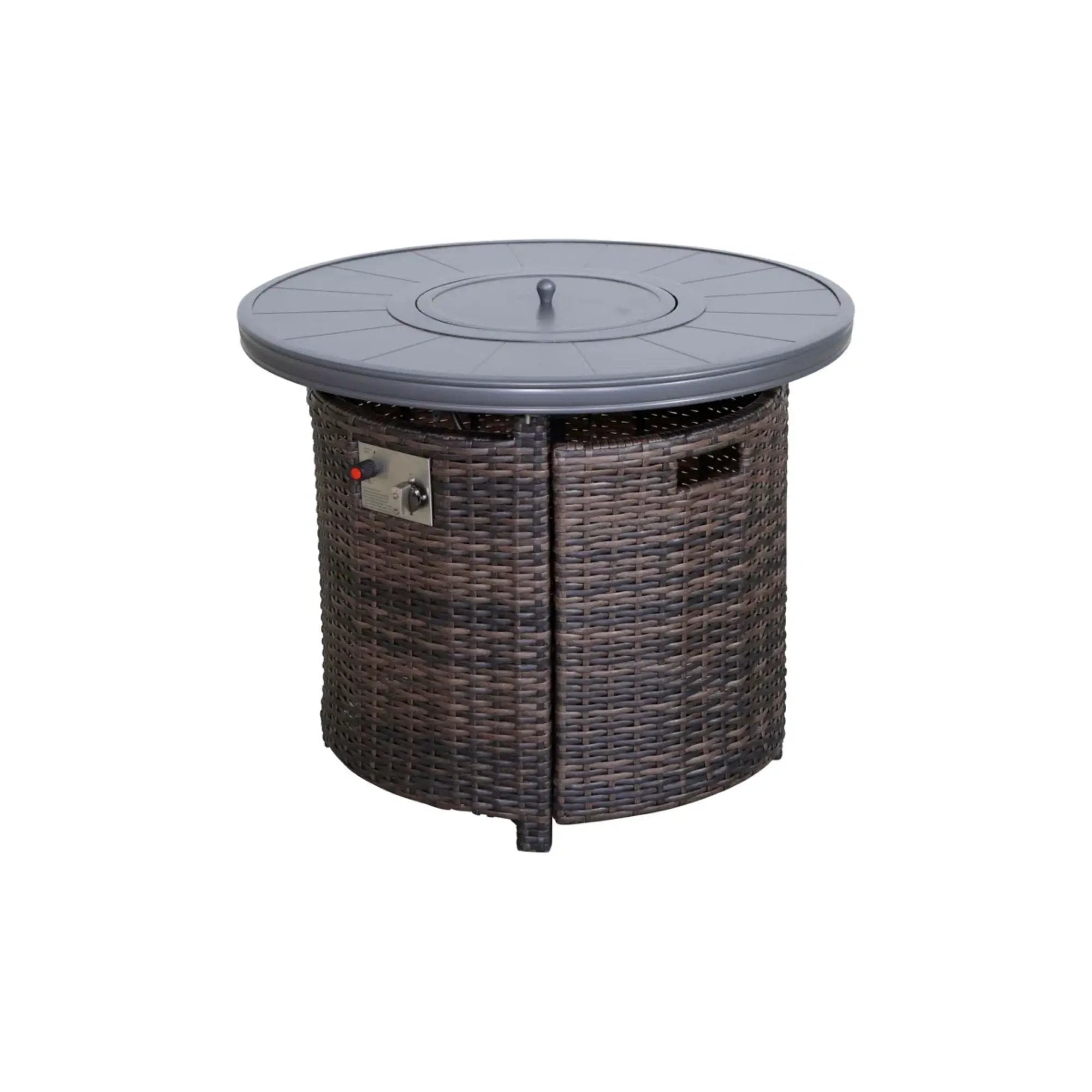 Outdoor Fire Pit Table With Lid by Unique Piece Furniture