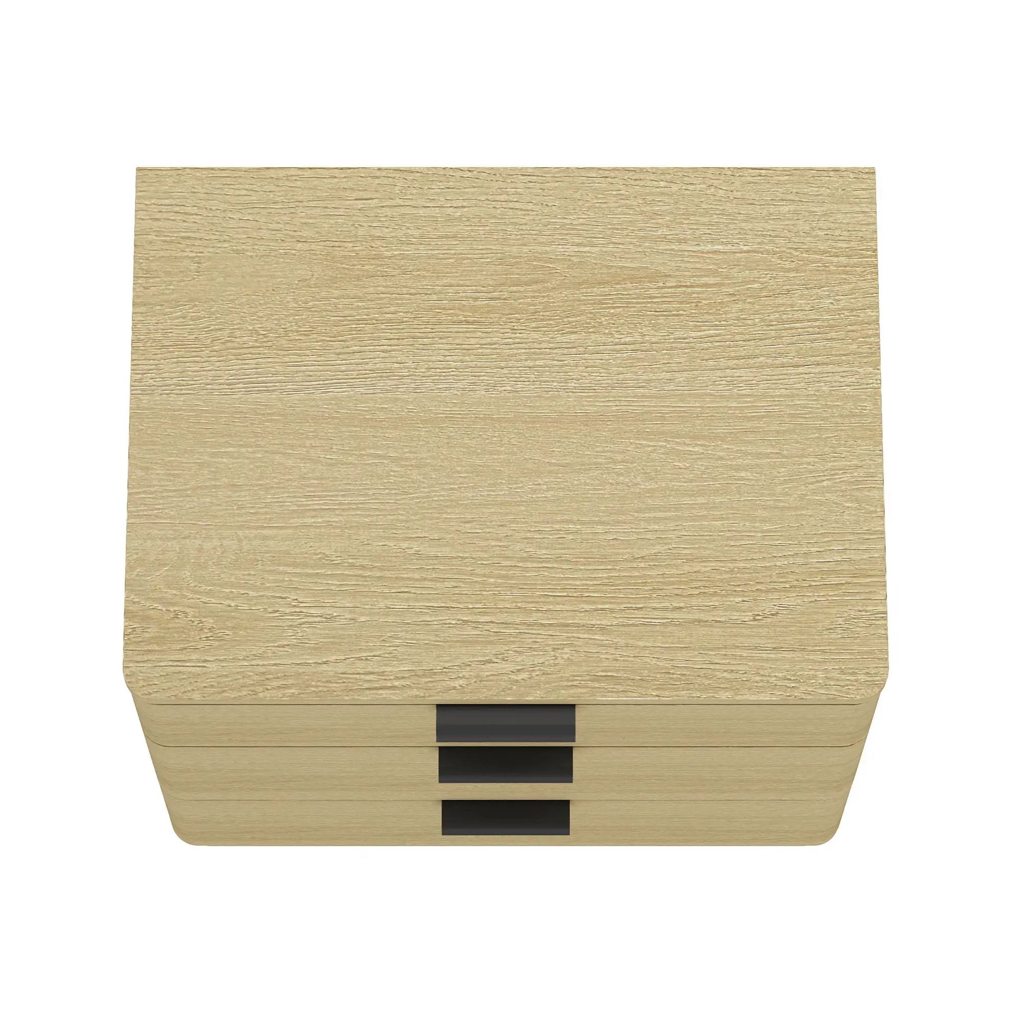 Payton - Nightstand & 3 Drawers - Oak by HouseOfZazla